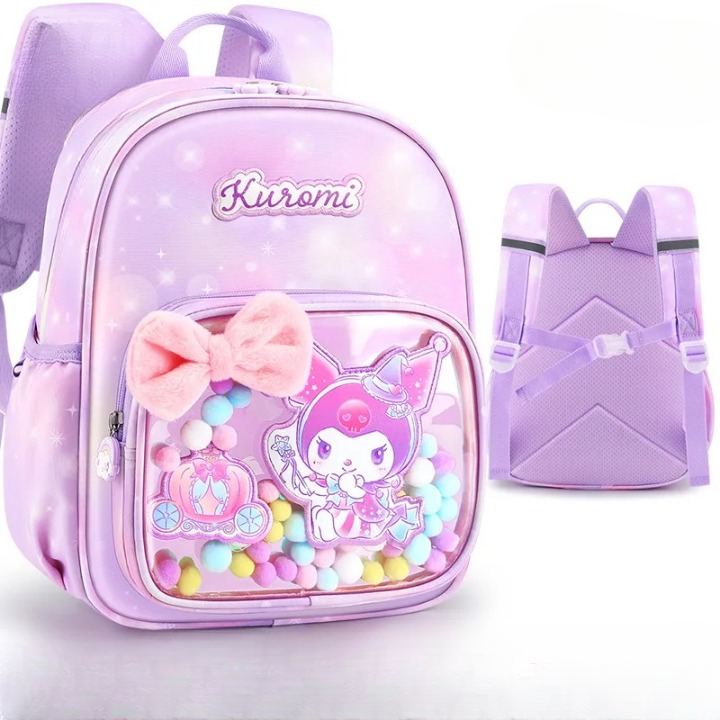 Sac à Dos Maternelle Violet Hello Kitty